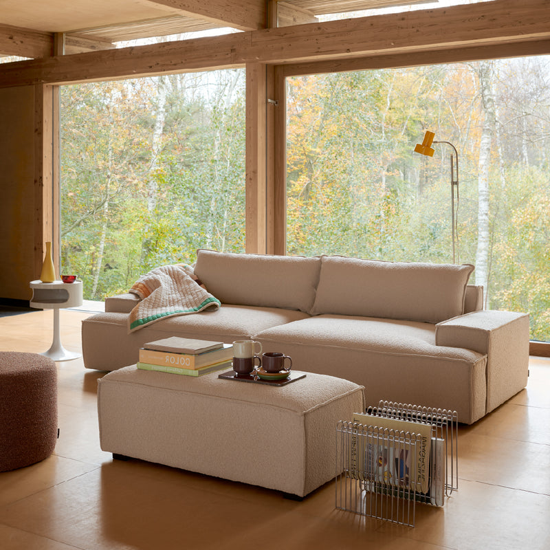 Daphne 3 Seater Modular Left Chaise Sofa