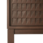 Varnished Teak Brown/2 Door