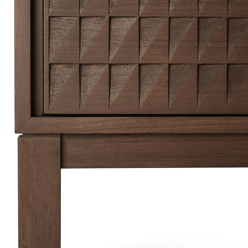 Varnished Teak Brown/3 Door
