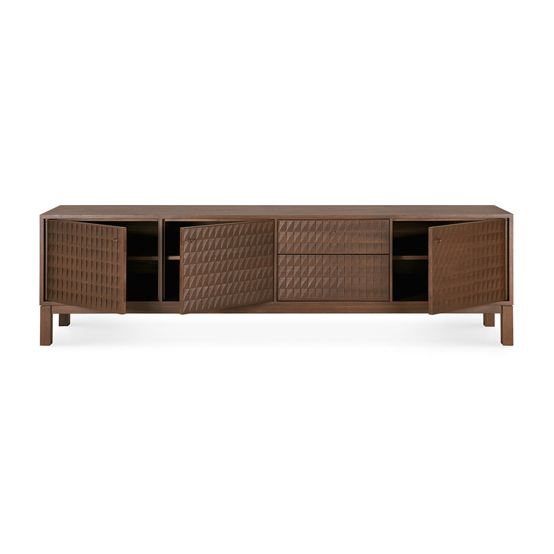 Varnished Teak Brown/3 Door
