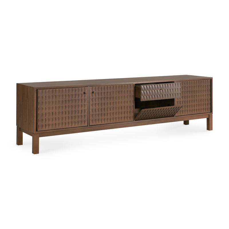 Varnished Teak Brown/3 Door