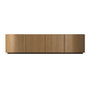 Malakai Curved Entertainment Unit - Oak