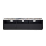 Ocean Storm Marble / Black Oak