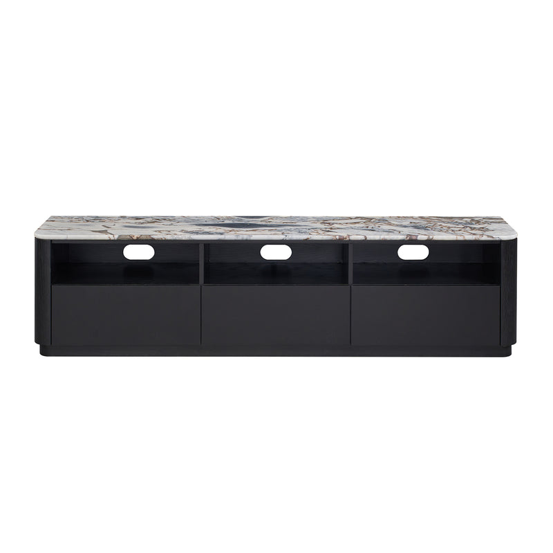 Ocean Storm Marble / Black Oak