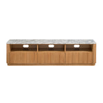 Arabescato Carrara Marble / Oak