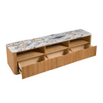 Ocean Storm Marble / Oak