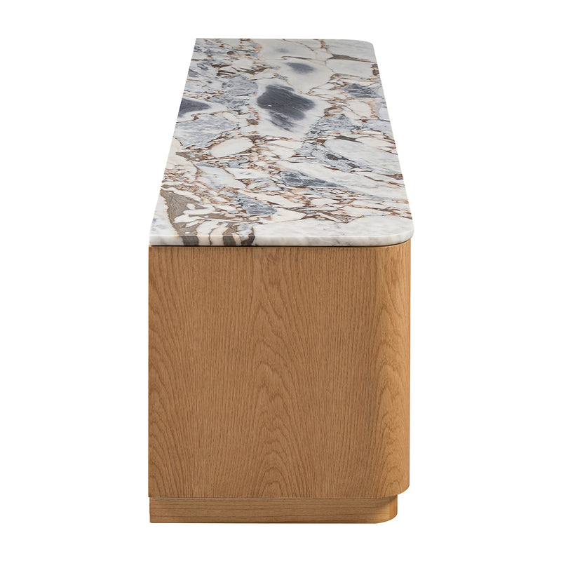 Ocean Storm Marble / Oak