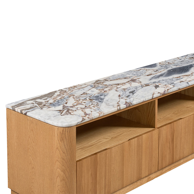 Ocean Storm Marble / Oak