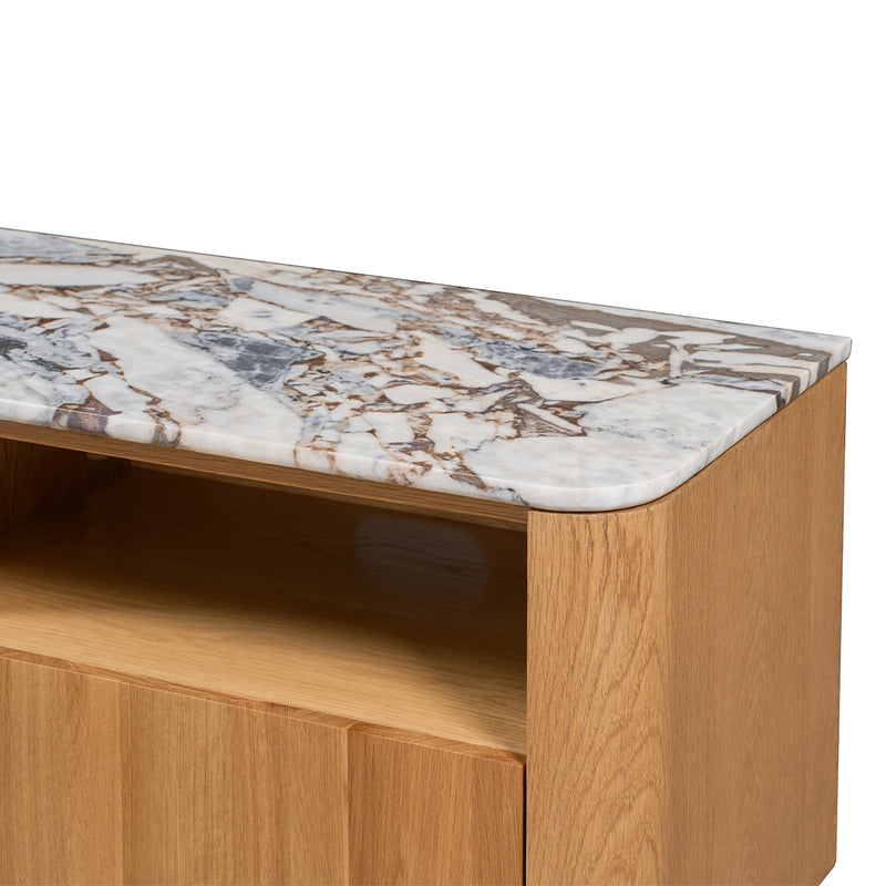 Ocean Storm Marble / Oak