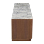 Arabescato Carrara Marble / Walnut
