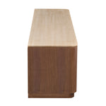 Travertine / Walnut