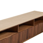 Travertine / Walnut