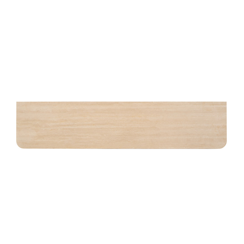 Travertine / Walnut