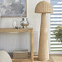 Collaroy Rattan Floor Lamp (Natural) - Collaroy Rattan Floor Lamp (Natural)