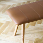 Alaska Leather Bench