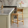 Arrow Timber Bar Stool - Natural