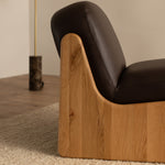 Chocolate Leather / Oak