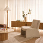 Amelia Lounge Chair - Sand Boucle