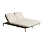 Alipa Outdoor Double Sun Lounger - Dark Grey