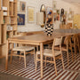 Spot Timber Extendable Dining Table - Oak / 220-320cm