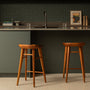 Taburet Bar Stool - Teak / 65cm
