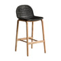 Alipa Outdoor Bar Stool - Dark Grey / 75cm