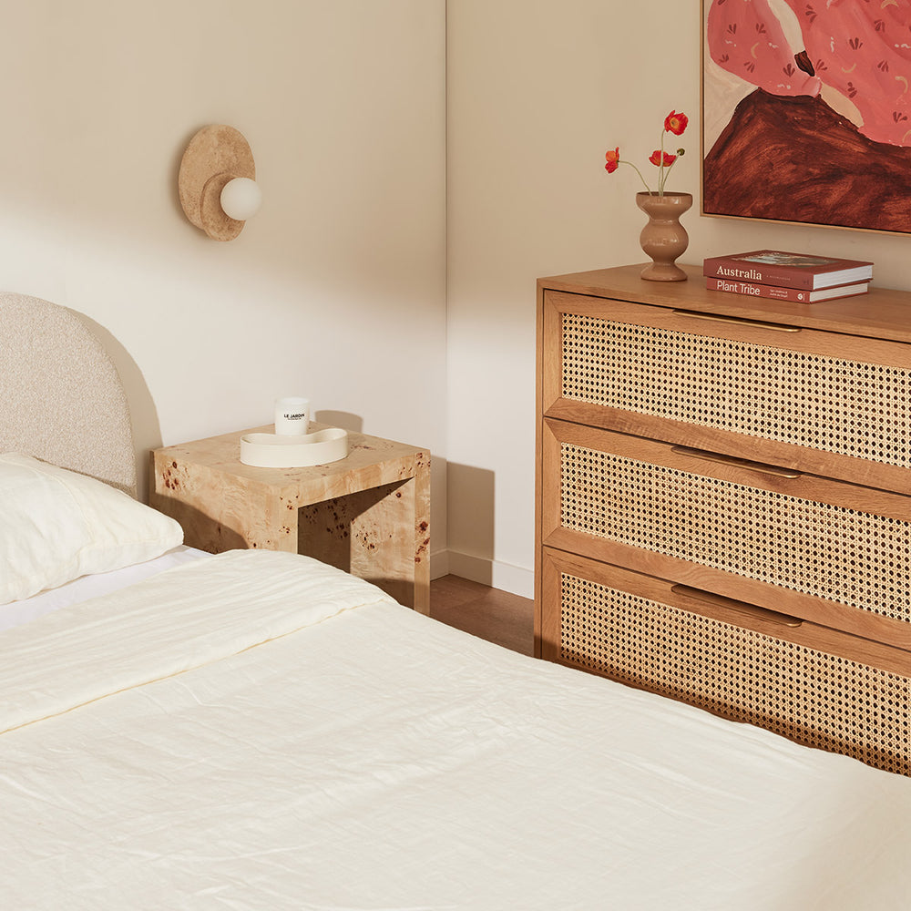 Cuba Rattan 3 Drawer Chest of Drawers
