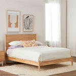 Luna Timber King Bed (Oak)