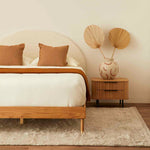 Harlo Boucle Double Bed Head