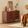 Rio Chest of 6 Drawers - Walnut