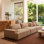 Agnes Brown Textured Weave