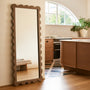 Amelia Floor Mirror - Walnut