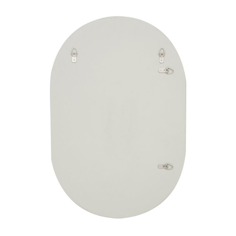Bjorn Oval Mirror (Dove)