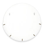 Dawn Round Mirror (Bright White)