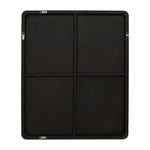 Flynn Curve Rectangle Mirror (Black)