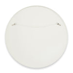 Flynn Round Mirror (White)