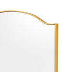 Raye Mirror (Brass)