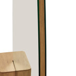 Block Floor Mirror (Oak)