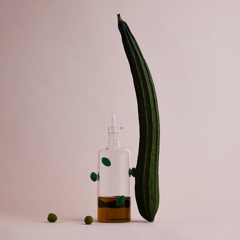 The Olive Bottle (Clear/Opaque Olive)