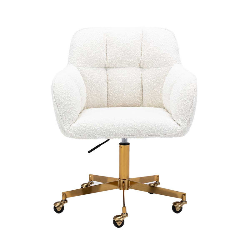 White / Brushed Gold