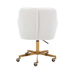 White / Brushed Gold