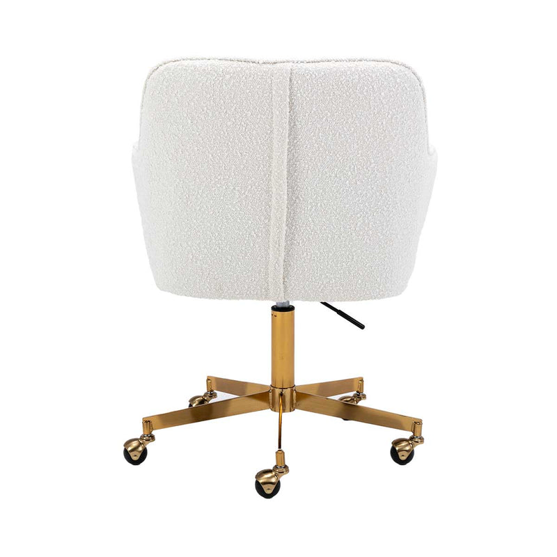 White / Brushed Gold