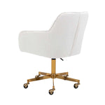 White / Brushed Gold