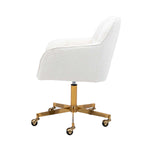 White / Brushed Gold