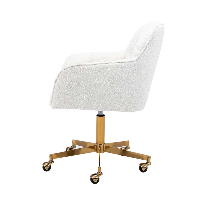 White / Brushed Gold