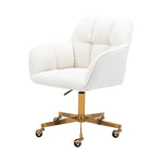 White / Brushed Gold