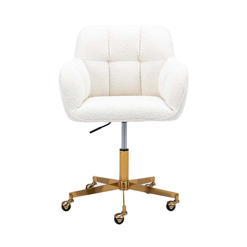 White / Brushed Gold