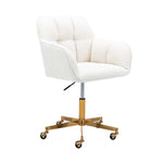 White / Brushed Gold