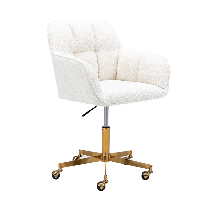 White / Brushed Gold