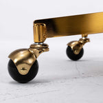 White / Brushed Gold